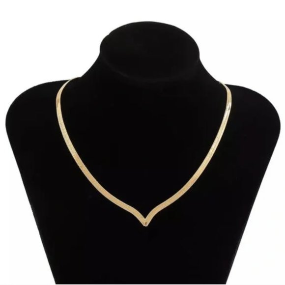 14 k plated gold necklace - Picture 7 of 7